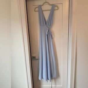 Lovers + Friends Light Blue Maxi Dress